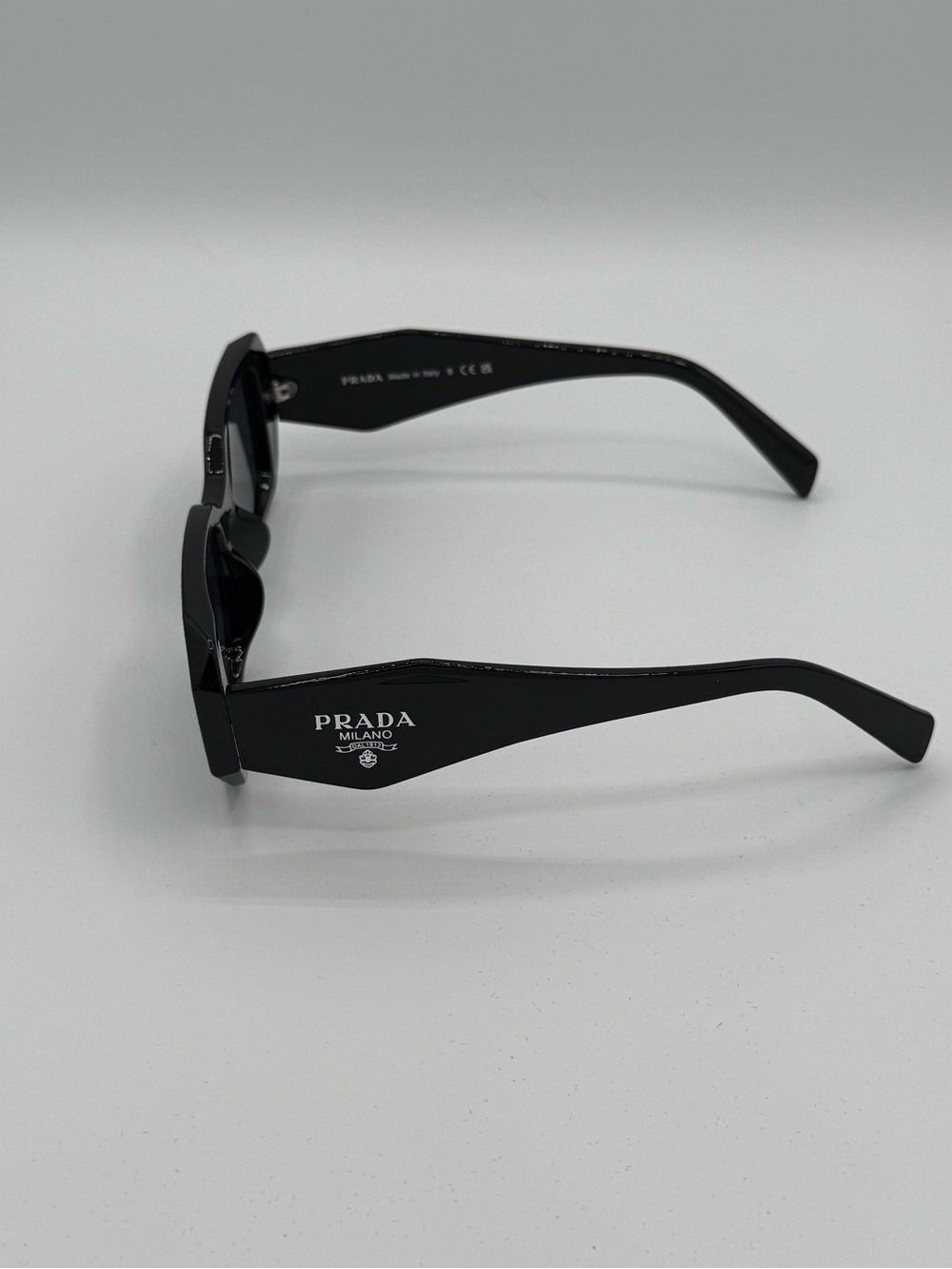 Prada Black Sunglasses with Dark Lenses - Picture 3 of 8